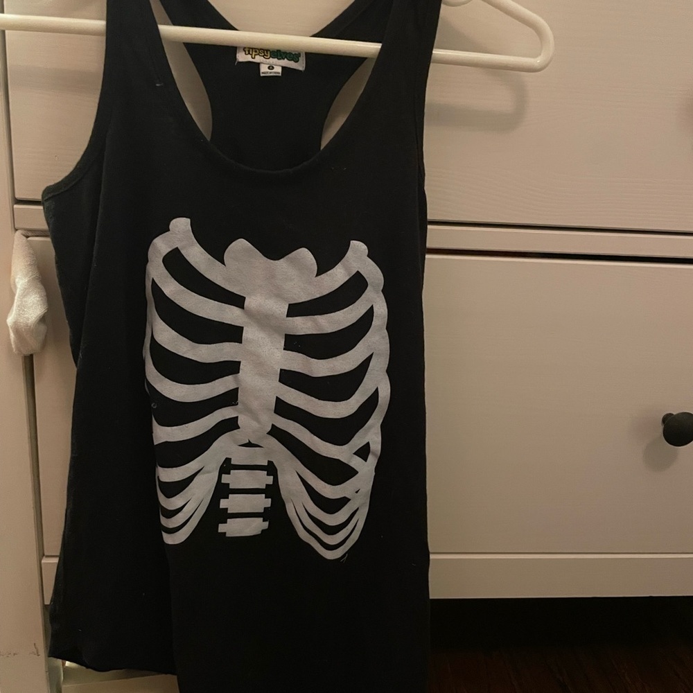 Tipsy elves ribs racerback tank top S ☠️